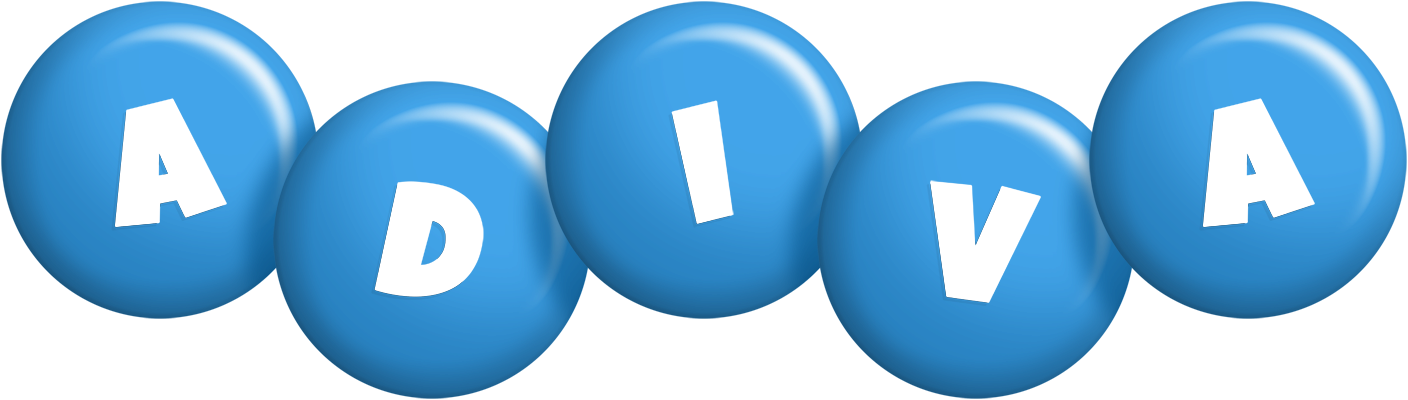Adiva candy-blue logo