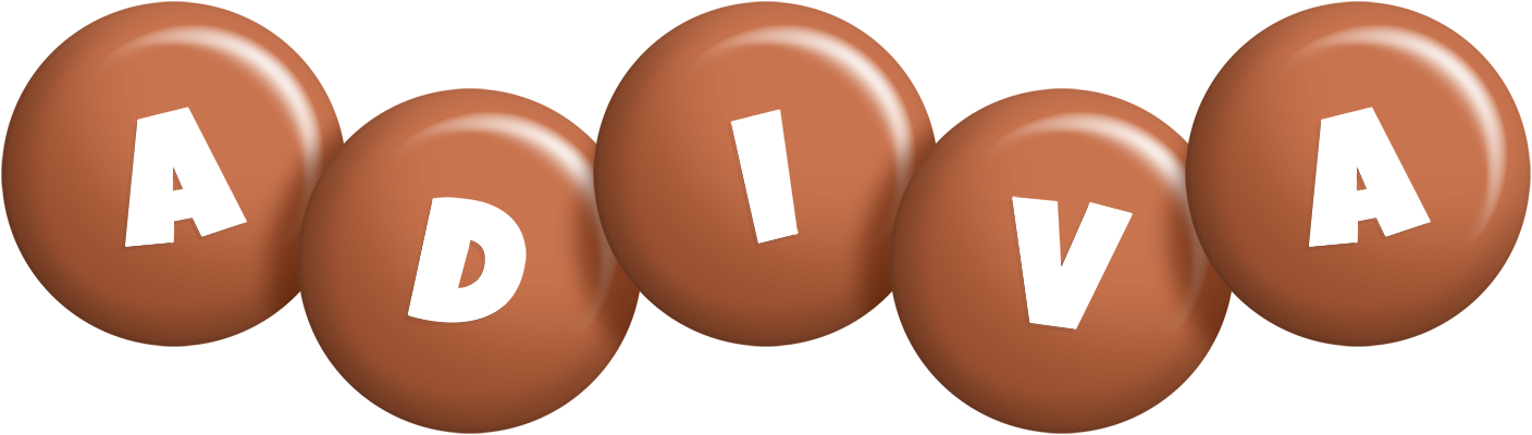 Adiva candy-brown logo