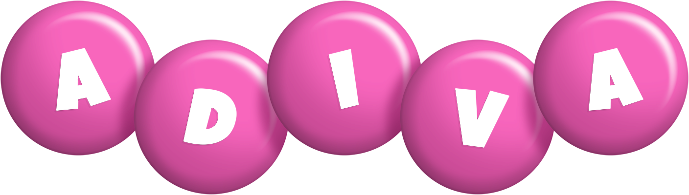 Adiva candy-pink logo