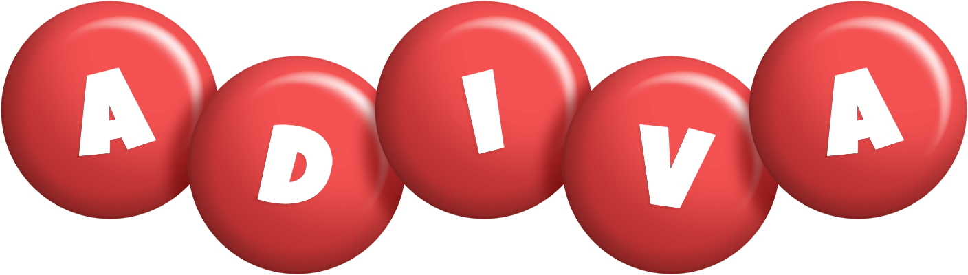 Adiva candy-red logo