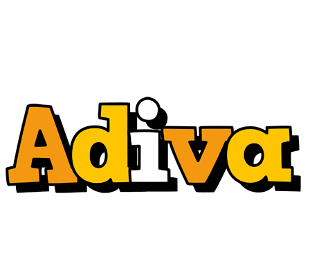 Adiva cartoon logo