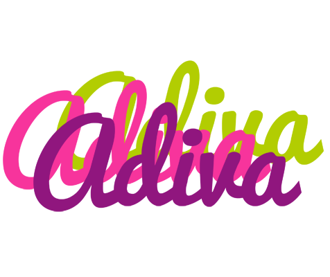 Adiva flowers logo