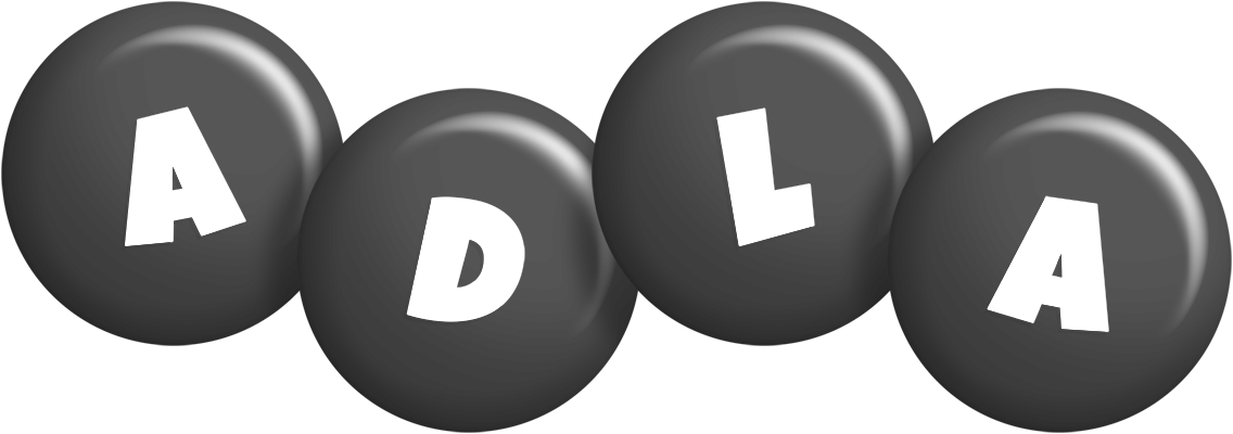 Adla candy-black logo
