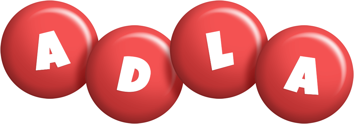 Adla candy-red logo