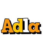 Adla cartoon logo