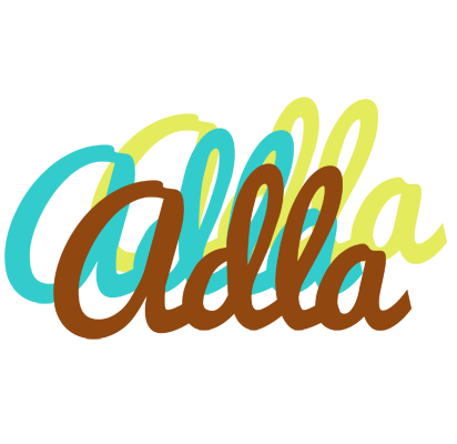 Adla cupcake logo
