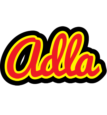 Adla fireman logo