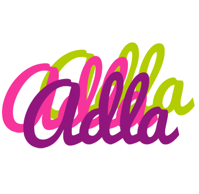 Adla flowers logo
