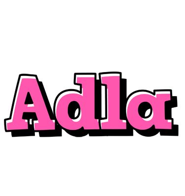 Adla girlish logo