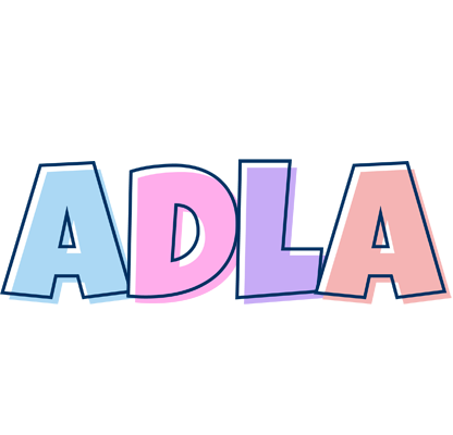 Adla pastel logo