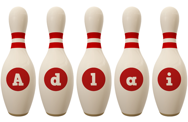 Adlai bowling-pin logo