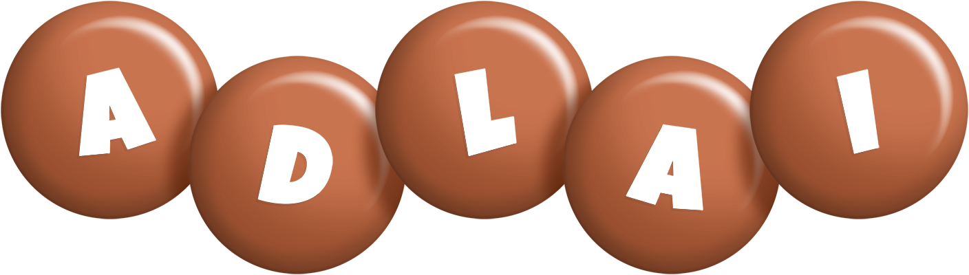 Adlai candy-brown logo