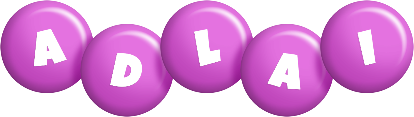 Adlai candy-purple logo