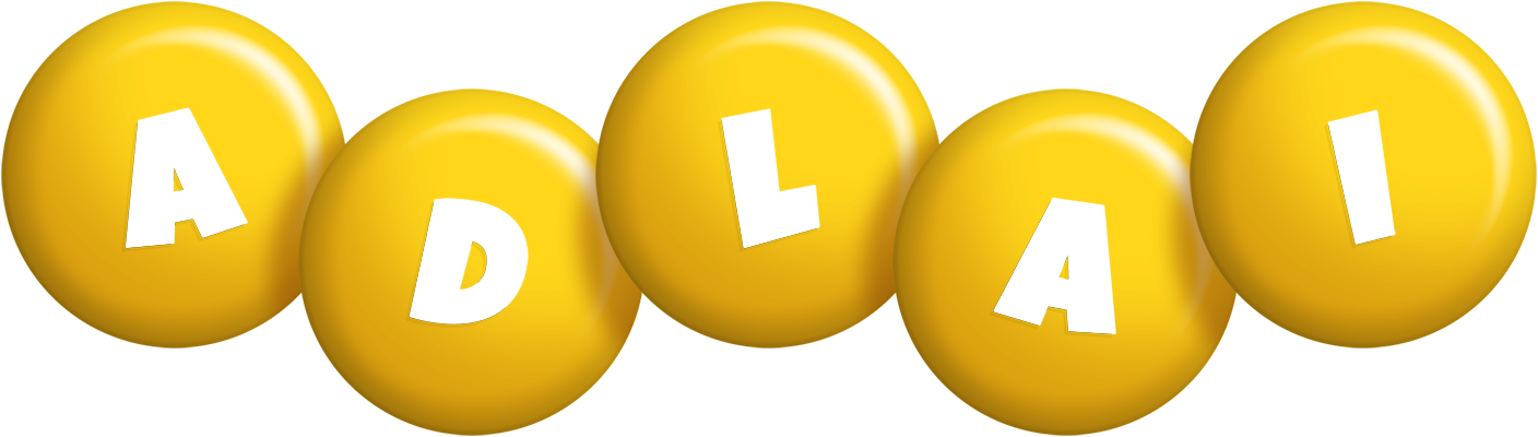 Adlai candy-yellow logo
