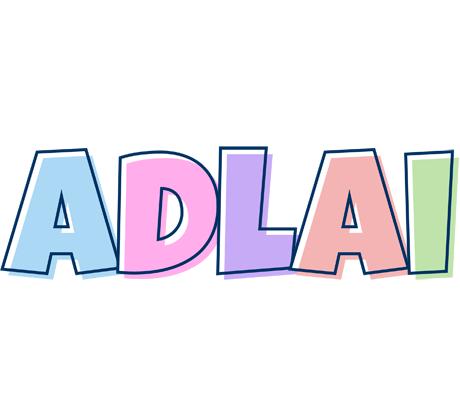 Adlai pastel logo