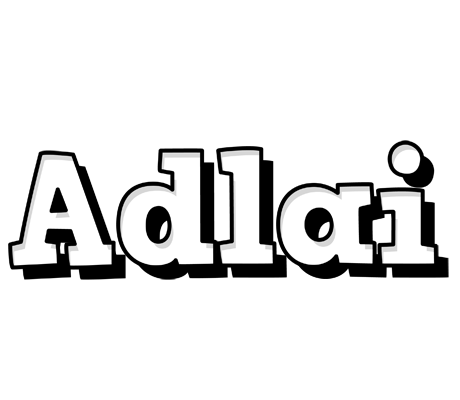 Adlai snowing logo