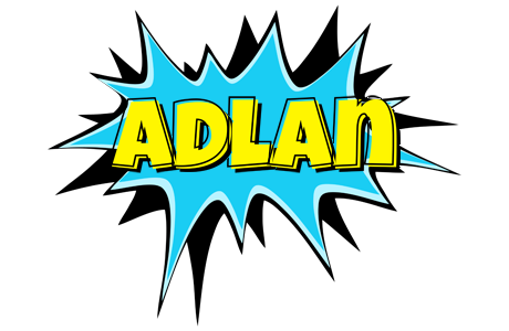 Adlan amazing logo