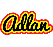 Adlan flaming logo