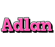 Adlan girlish logo