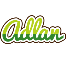 Adlan golfing logo