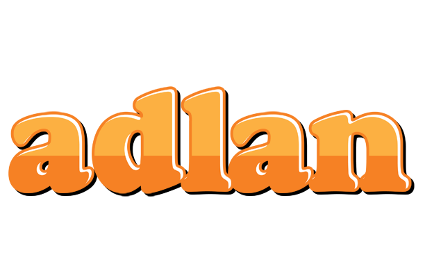 Adlan orange logo