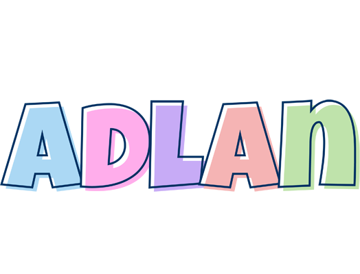 Adlan pastel logo