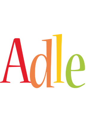 Adle birthday logo