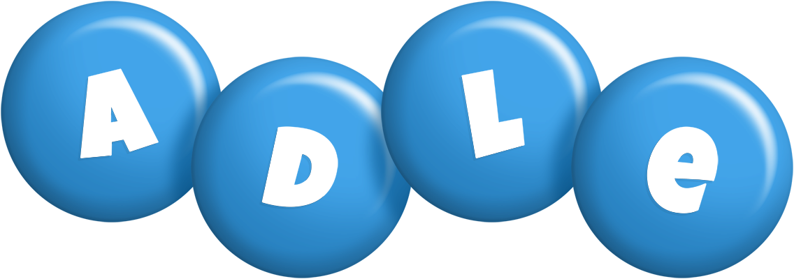 Adle candy-blue logo