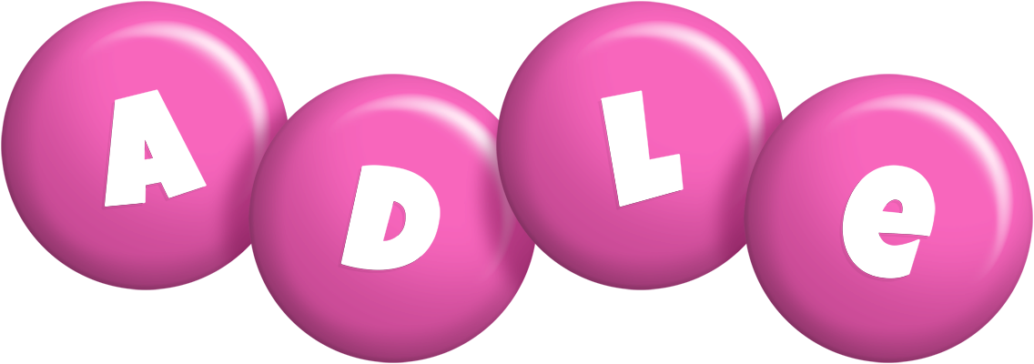 Adle candy-pink logo
