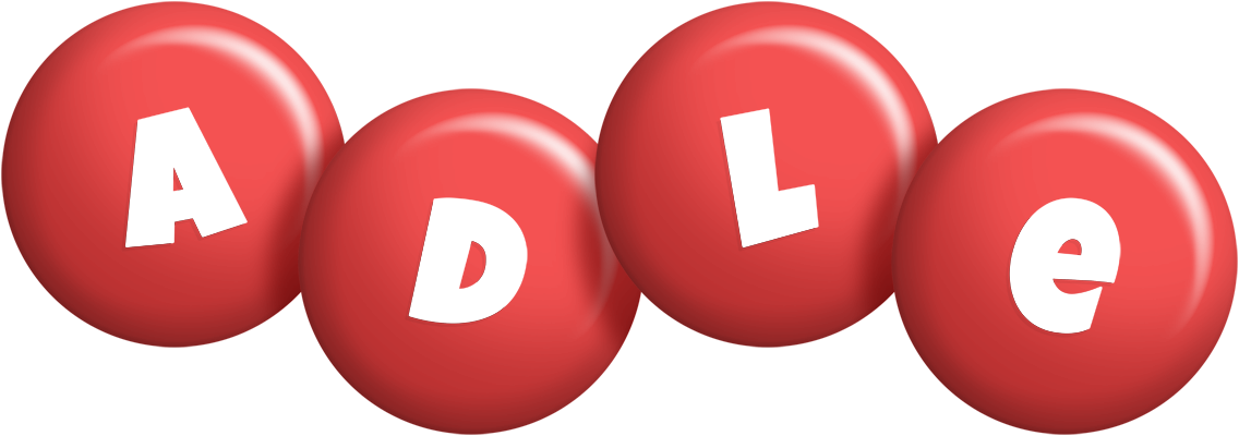Adle candy-red logo