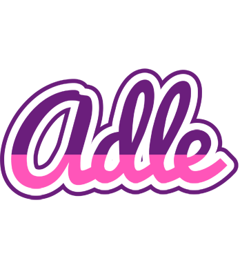 Adle cheerful logo