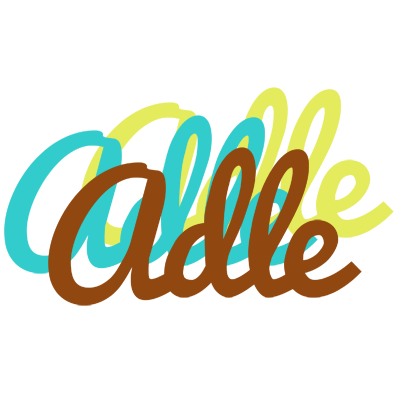 Adle cupcake logo
