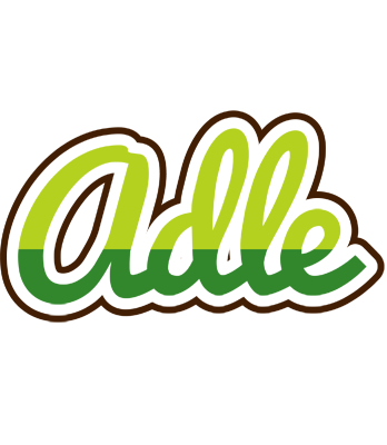 Adle golfing logo