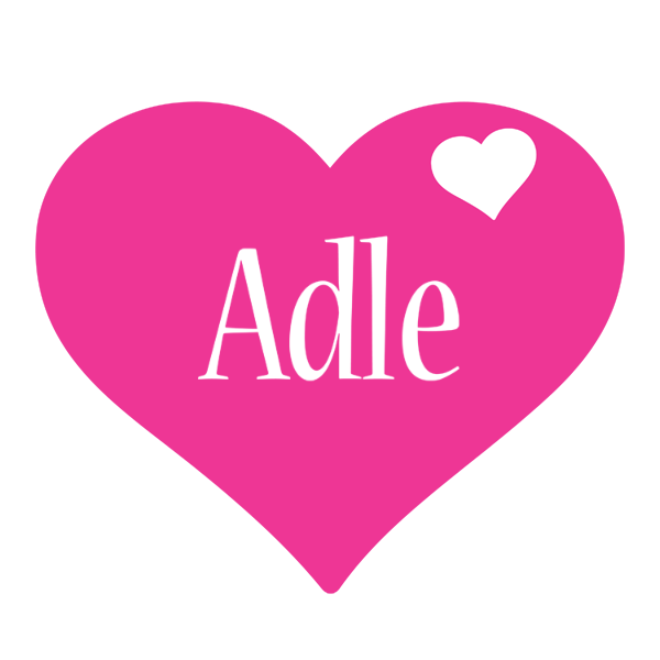 Adle love-heart logo