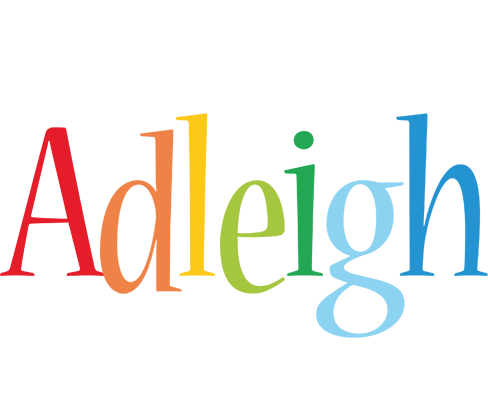 Adleigh birthday logo