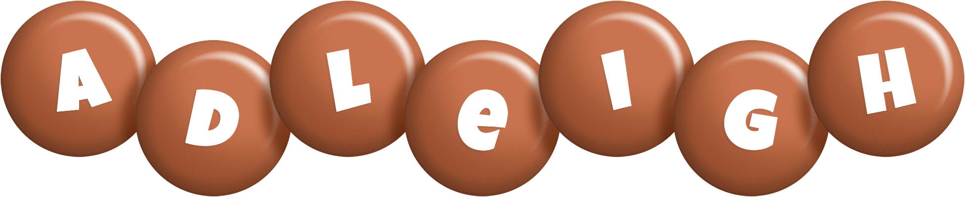 Adleigh candy-brown logo