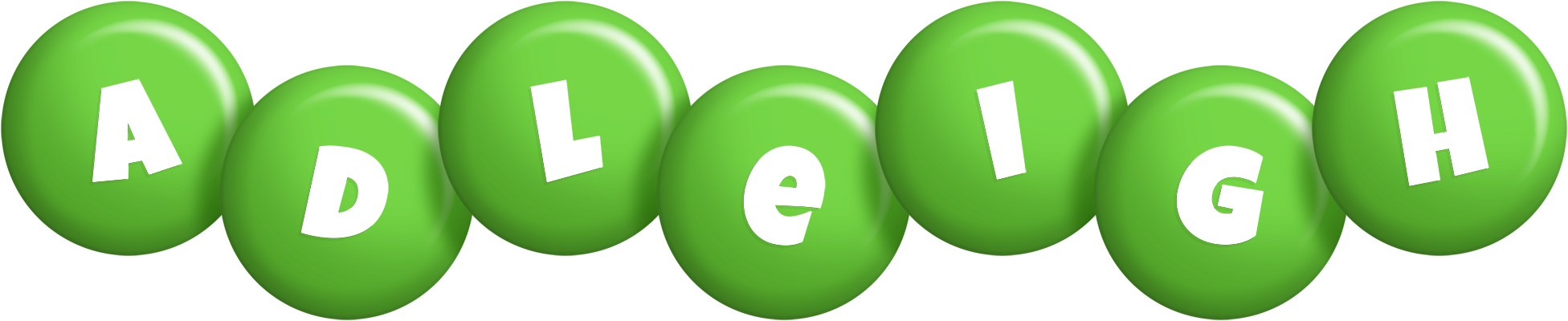 Adleigh candy-green logo