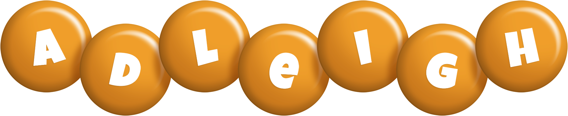 Adleigh candy-orange logo