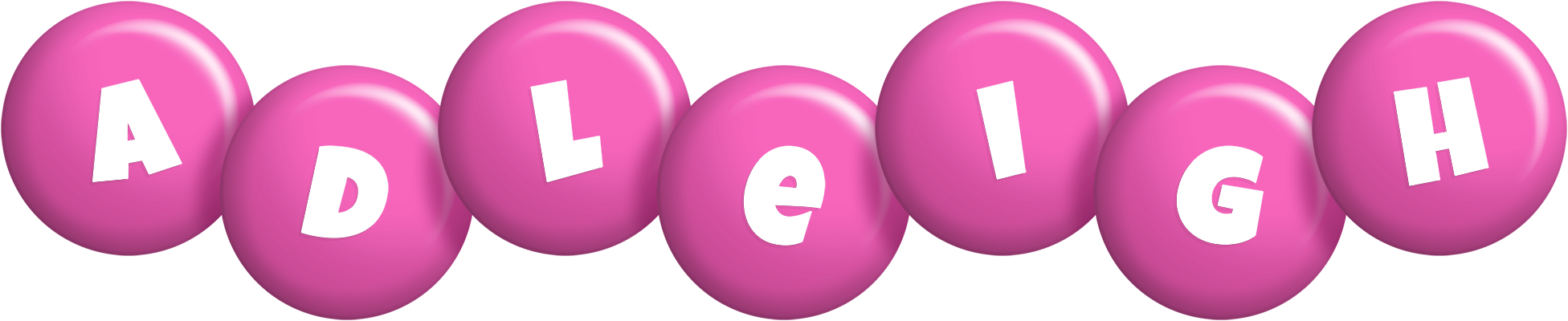 Adleigh candy-pink logo