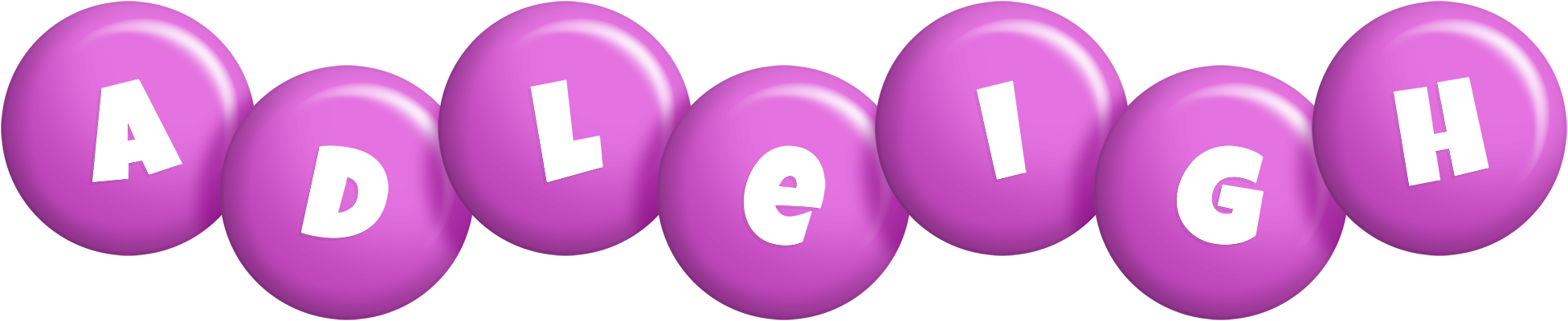 Adleigh candy-purple logo