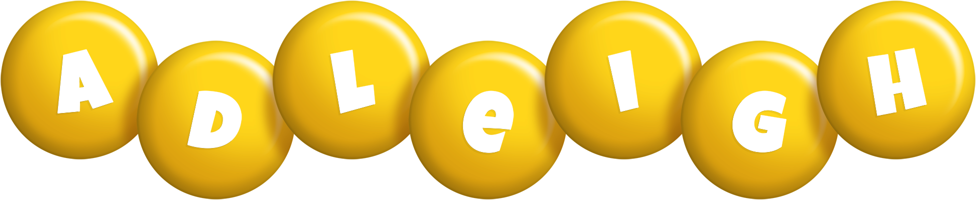 Adleigh candy-yellow logo