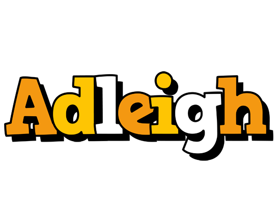 Adleigh cartoon logo