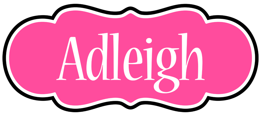 Adleigh invitation logo