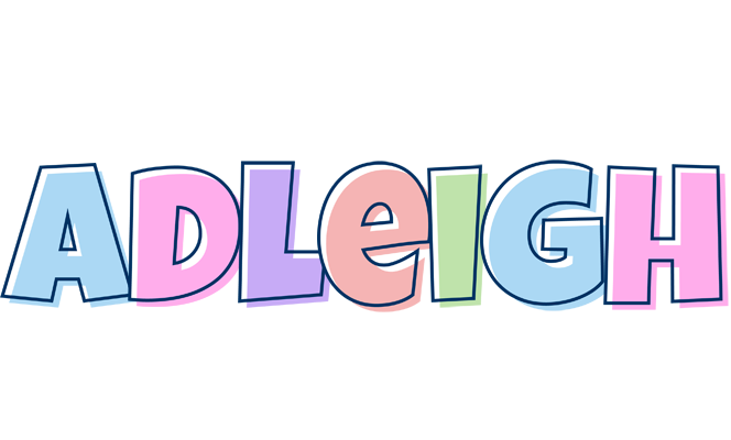 Adleigh pastel logo
