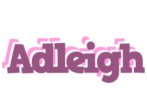 Adleigh relaxing logo