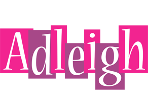 Adleigh whine logo