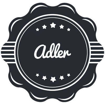 Adler badge logo