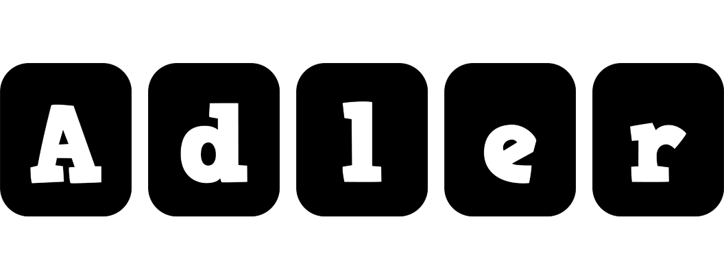 Adler box logo