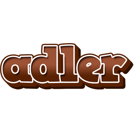 Adler brownie logo