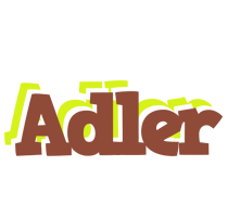 Adler caffeebar logo